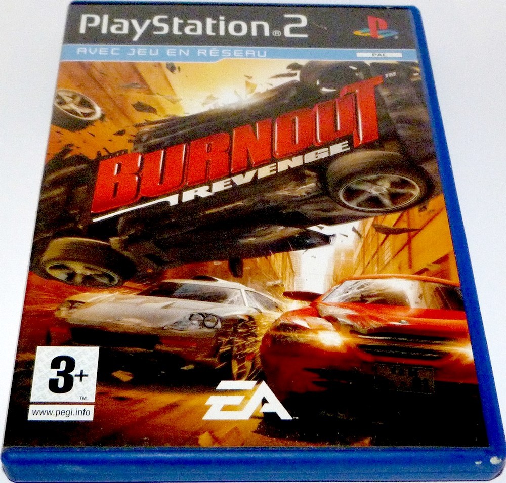 Jeu PlayStation 2 : Burnout Revenge - Course Et Action - Version FR Complète - Bon État