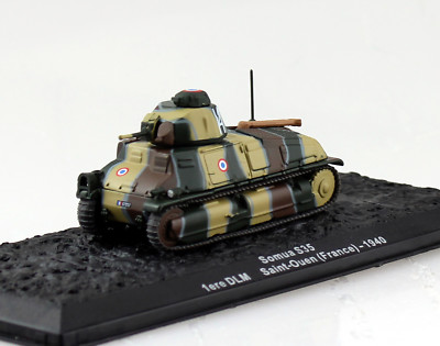 Panzer Somua S-35 Frankreich 1940 1:43 Altaya Modellauto