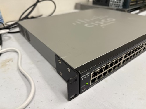 Cisco Small Business SF200-48P 10/100 48-Port Rack Mountable Network Switch POE - Picture 6 of 6