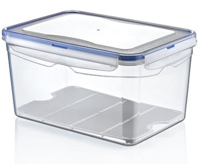 9 Litre Large Air Tight Containers Boxes Clear Plastic Food Storage