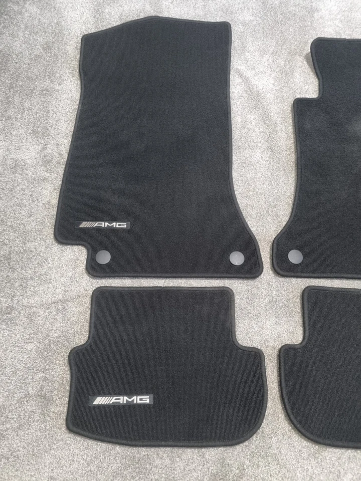 Genuine Mercedez C Class Convertible Amg Car Mats 2016 Onwards - Image 3 of 4