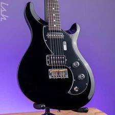 PRS S2 Vela Electric Guitar Black Gloss
