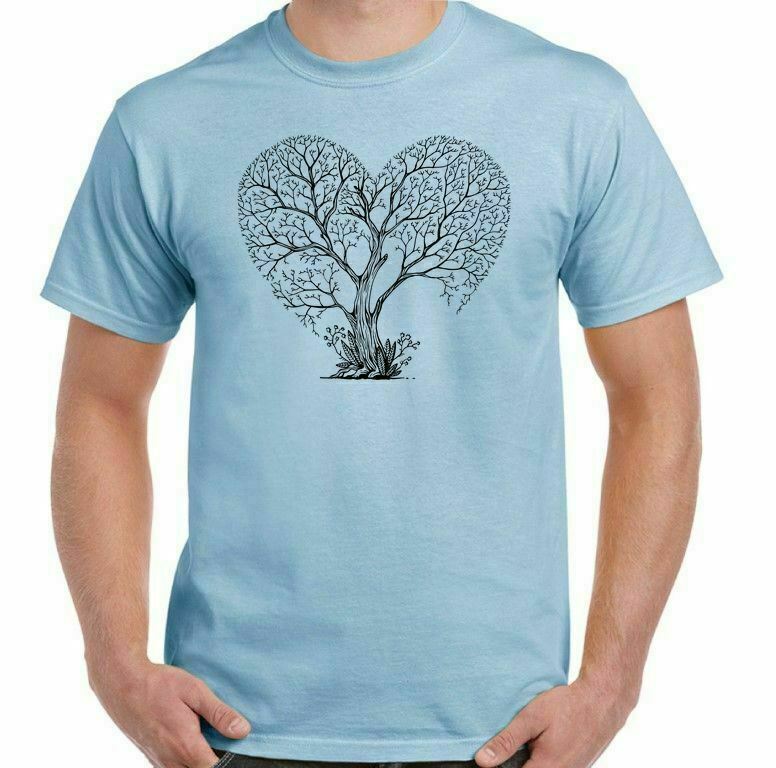 Corazón Árbol Camiseta Ecology Medio Ambiente Contaminación Climate Change