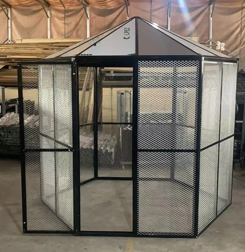 2320h 2400w Diagonal Bird Cage Chicken Canary Parrot Mesh Enclosure Aviary - Picture 21 of 24