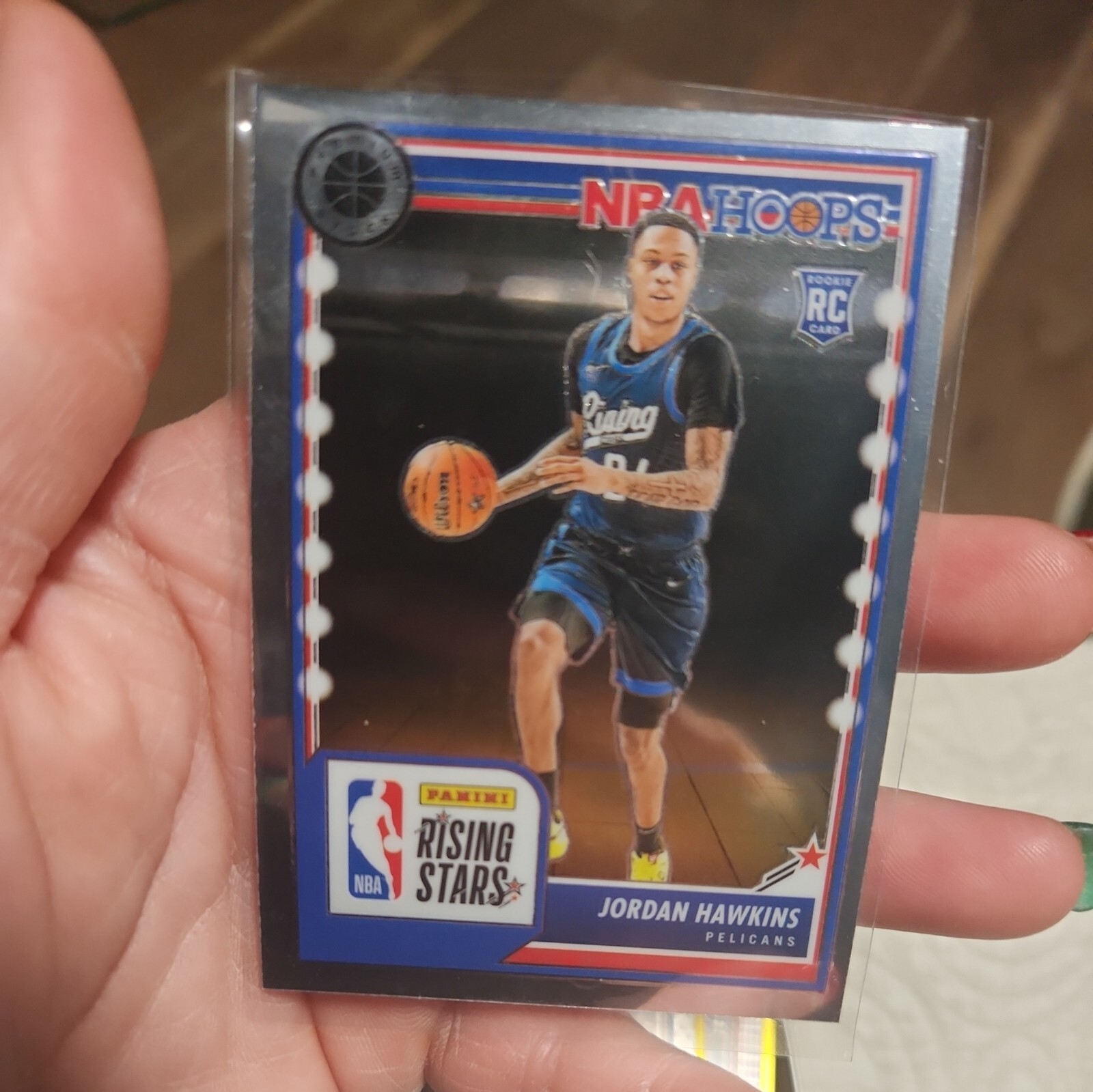 2023-24 Panini NBA Hoops Premium Stock - Rising Stars #288 Jordan Hawkins (RC)