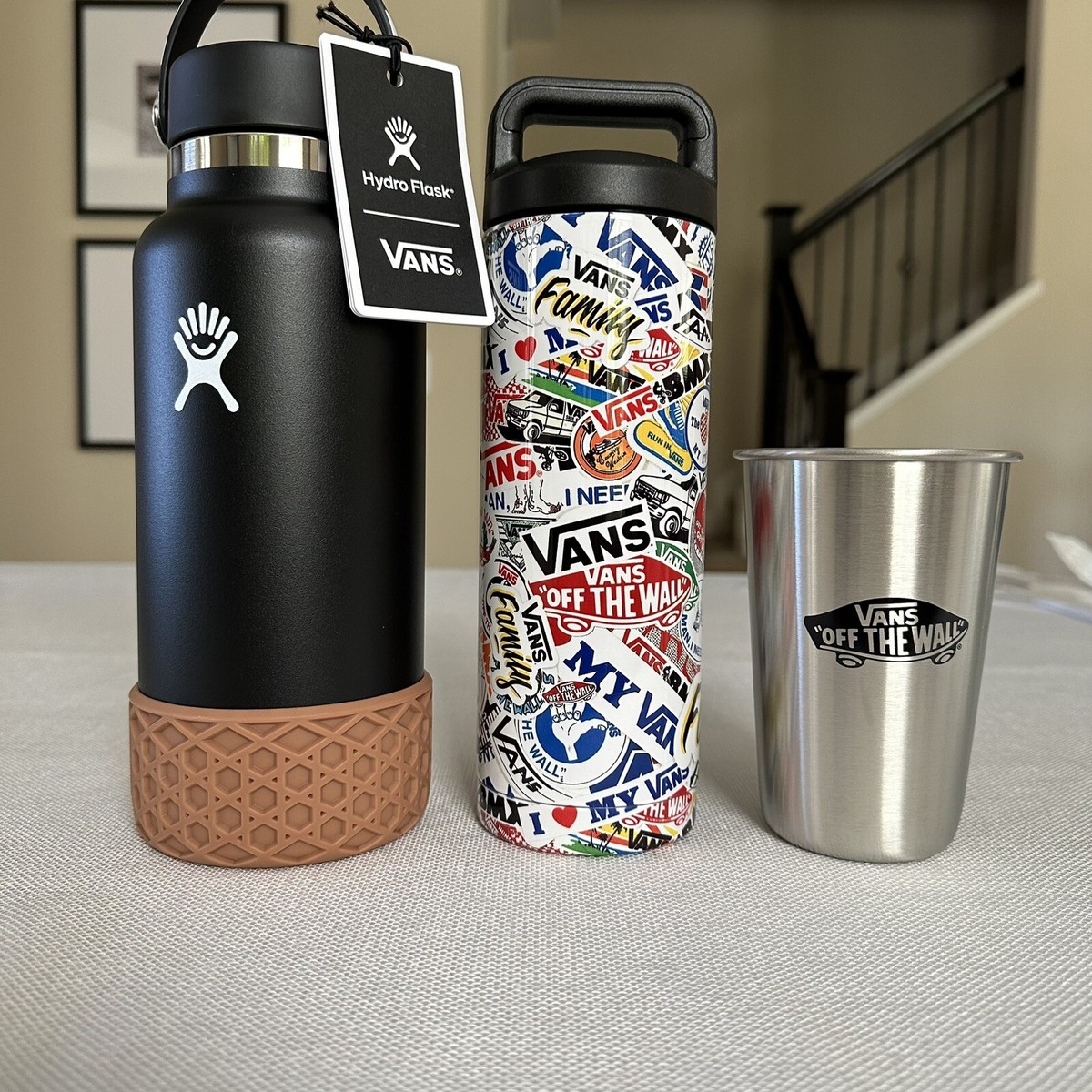 Limited Hydro Flask Vans Collection 32 oz Wide Mouth & Water
