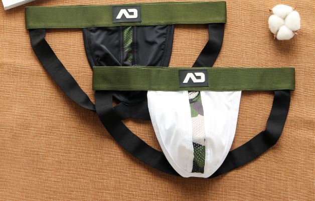 Premium single or 2-pack, black or white, men's jockstraps with