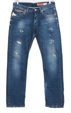Nesal Men's Denim Distressed Jeans Size W36 L34