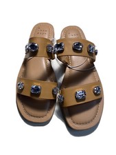 Girls sandals size 5 brown