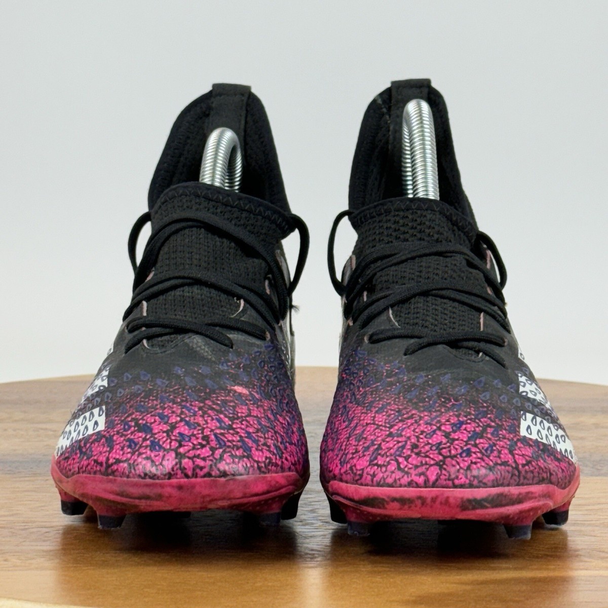 Big Kids Adidas Predator Freak.1 Low FG Demonskin Black Soccer
