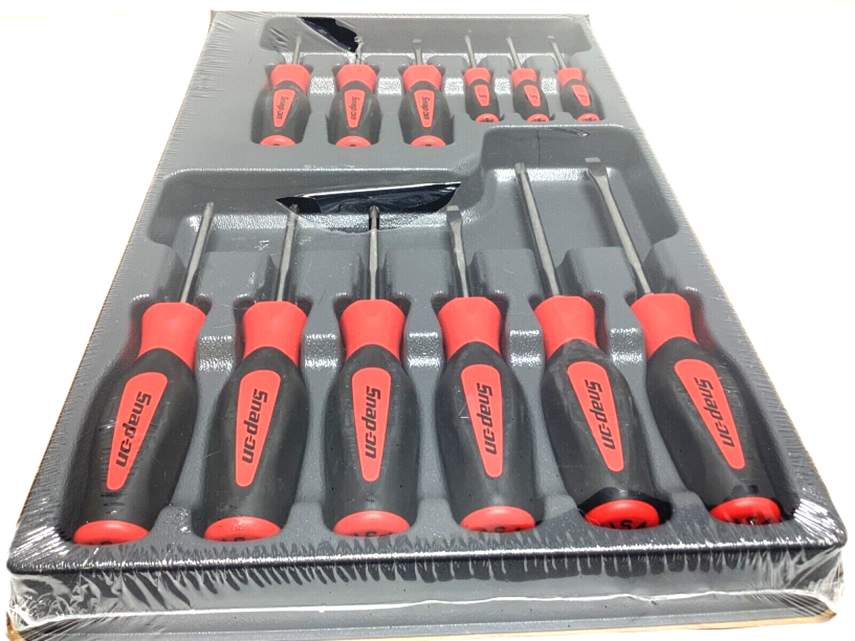 New Snap-on SGDXW120BR 12pc Soft Grip Combination New Snap-on SGDXW120BR 12pc Soft Grip Combination