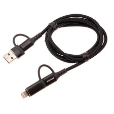Fast Charger 4-in-1 USB-C Cable Power Cord Type-C, iPhone for Smartphones