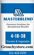 MASTERBLEND ® 4-18-38 Tomato & Vegetable Fertilizer $13.25 - $89.50 (SHIPS FREE)