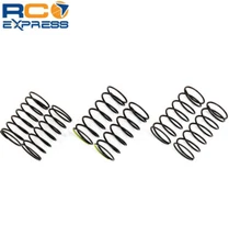 Associated 10mm Front Spring Set Grn 8.0 Black 7.5 yllw 7.25 ASC21557