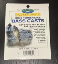 The Freshwater Angler Pocket Guide Insert High Percentage Bass Casts 8.5" x 11"