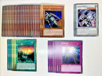 YuGiOh Complete - Competitive Deluxe Kozmo Deck + Extra Deck  + Bonus