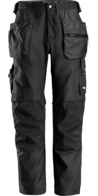 Snickers Workwear AllroundWork Canvas+ Stretch Arbeitshose mit Holstertaschen Sc