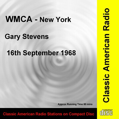Not Pirate Radio Classic American USA Radio WMCA Gary Stevens (16th Sept 1968)