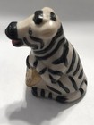 1985 FRANKLIN MINT ANIMAL ALPHABET HAND PAINTED PORCELAIN THIMBLE Z IS FOR ZEBRA — photo 2