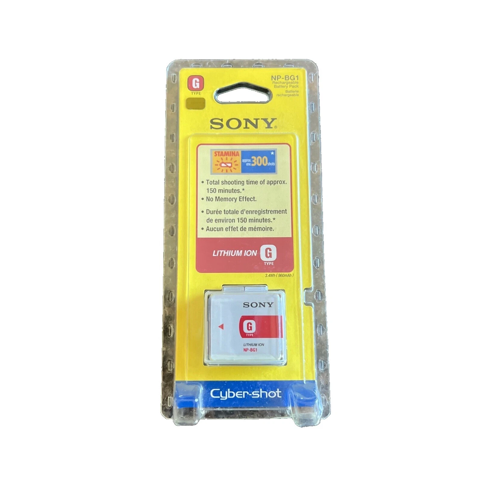 Baterías de cámaras para Sony 500-999 mAh