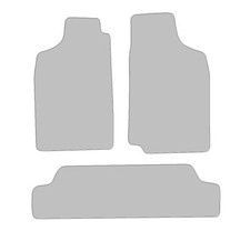 Fußmatten-Set für Opel Frontera A (1992-1998) Deluxe grau