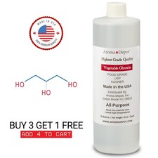 Vegetable Glycerin 32 oz Non GMO 99.9 USP Kosher Pure VG Food Grade USP