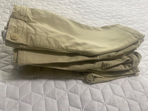 Lot of 4 Girls school uniform Khaki Bermuda/Chino shorts- SIZE 6X/ 7 - Picture 7 of 9