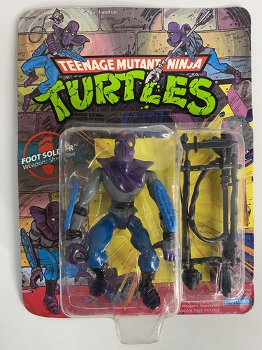 Playmates 1990 Teenage Mutant Ninja Turtles FOOT S...