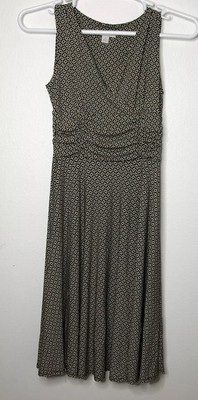 dress barn black and white dress