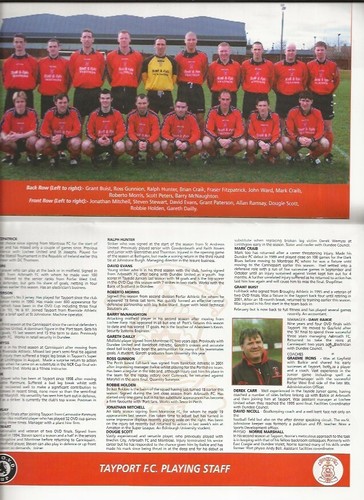 Tayport v Linlithgow Rose (with ticket) Scottish Junior Cup Final 1st June 2003 - Picture 7 of 14
