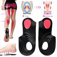 Orthopedic Flat Foot Corrector Gel Insole Cure Size Available Leg Arch Supports