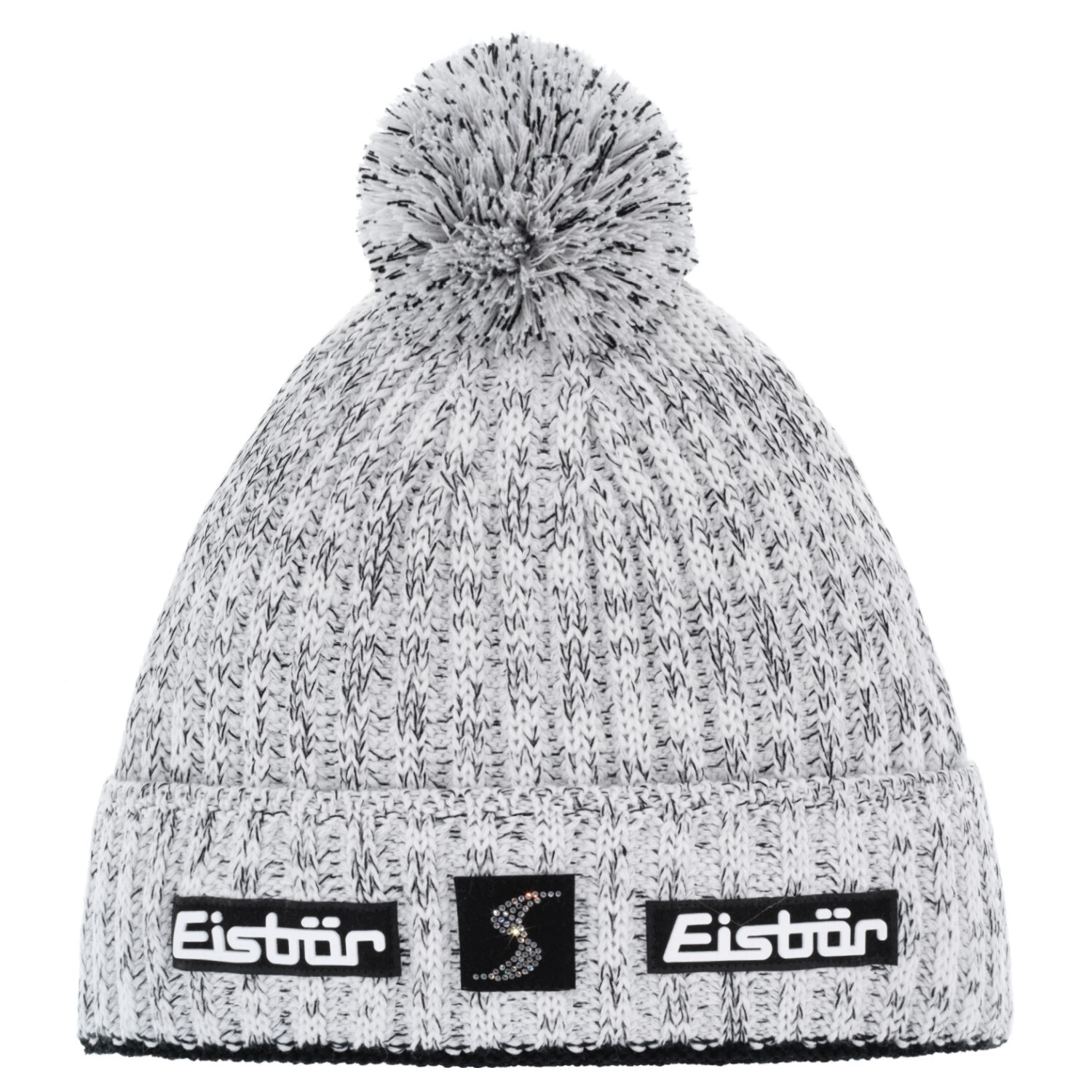 Eisbr Naja Pompon Crystal M SP Strickmtze Mtze Wintermtze Bommelmtze Damen 14790₽