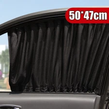 Car Auto Sun Shade Side Window Curtain Foldable UV Protection Accessories Kit