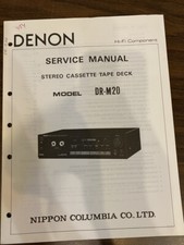 DENON DR-M20 DRM20 Service Manual ORIGINAL