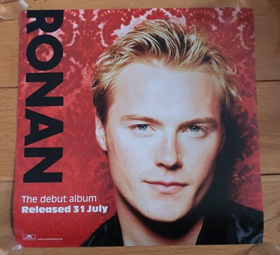 Ronan Keating The Debut Album Promotional Poster Rare
