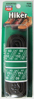 60'' Boot and Work Shoelaces (Assorted Colors) R296 Boot Laces, Shoe Laces, Hiker