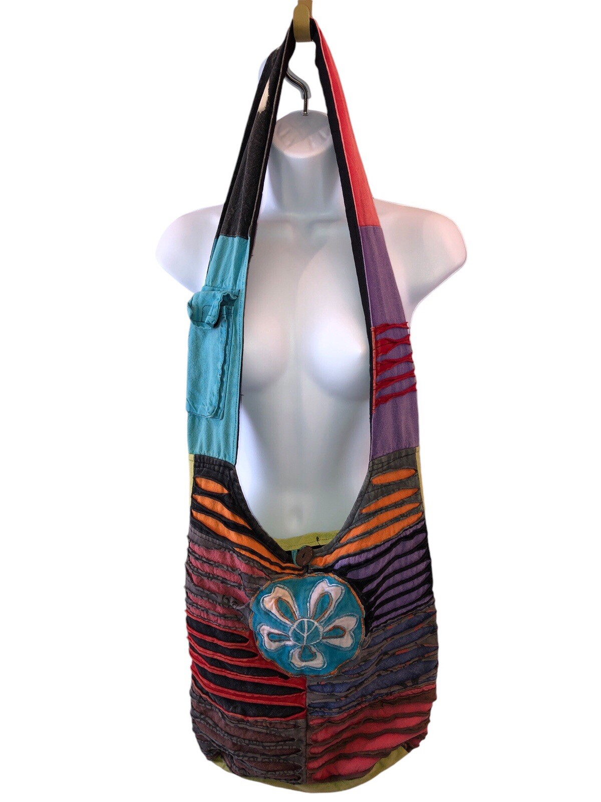 Handmade Hippie Patchwork Shoulder bag Festival N… - image 4