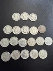 Lot of 19 Roosevelt Dimes 90% Silver 1947 - 1964
