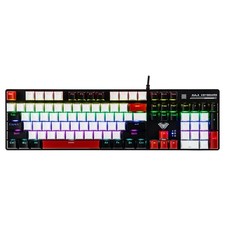 Aula S500 Wired Gaming Keyboard, 100 Full Size Mechanical Keyboard with Numb...