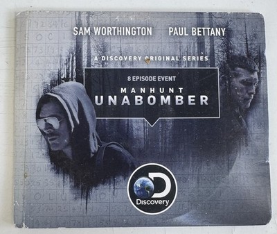 MANHUNT UNABOMBER Series Ted Kaczynski FYC DVD Screener 2 Discs 8 Episodes 2019