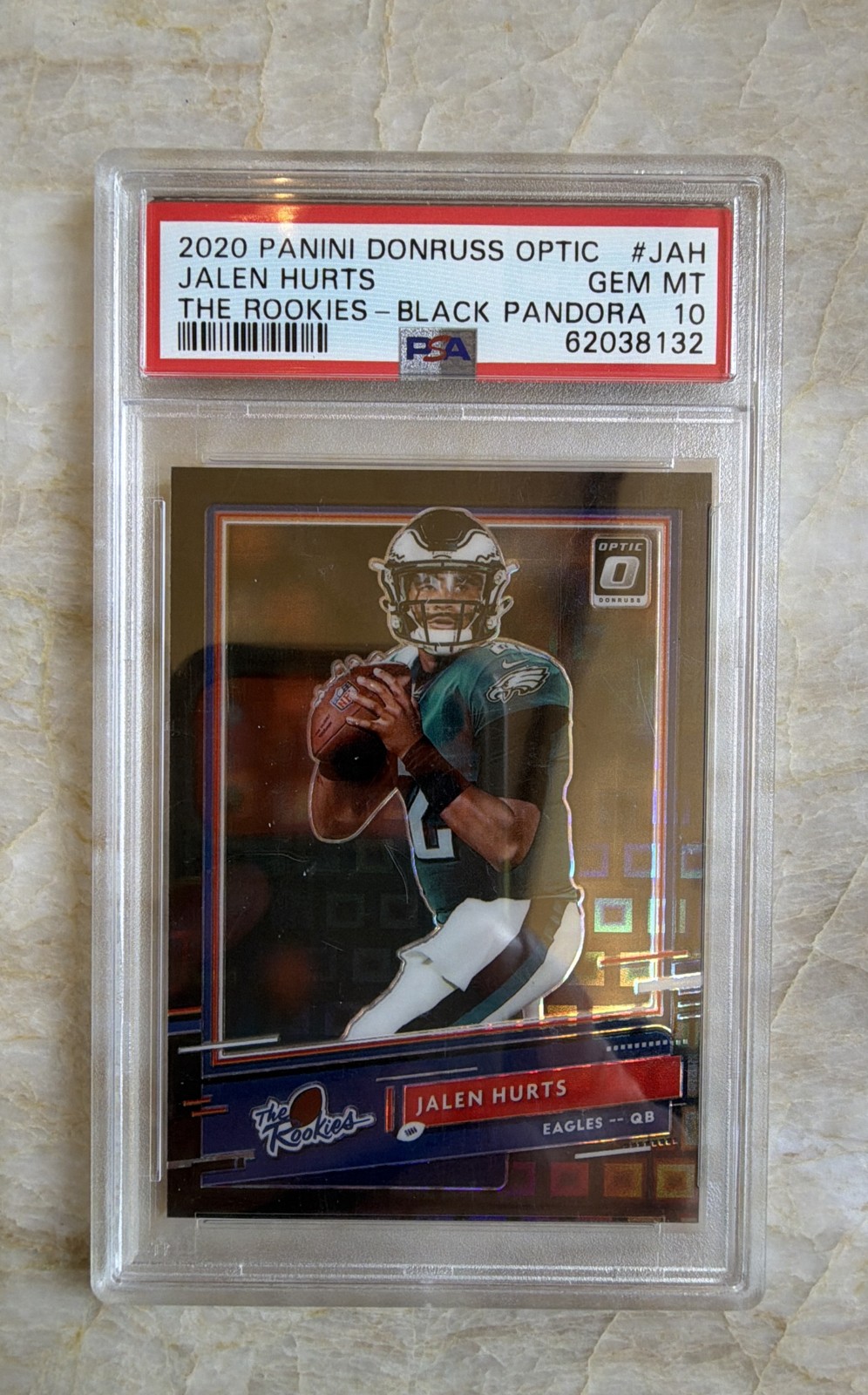 Jalen Hurts Panini Donruss the Rookies #TRJAH Base