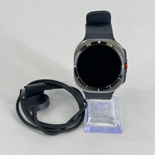 Samsung Galaxy Watch Ultra 47mm Silver Titanium LTE w/ Marine Band - Very Good