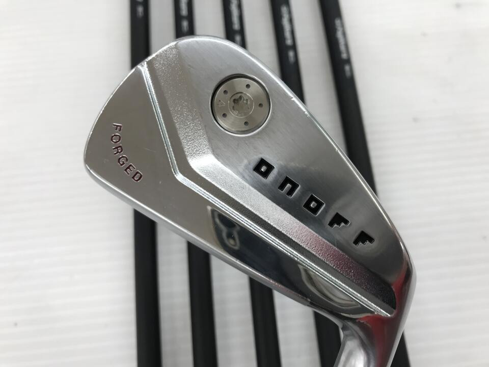 Globeride ONOFF FORGED KURO 2022 6 Iron Set 5-9 P Right Globeride ONOFF FORGED KURO 2022 6 Iron Set 5-9 P Right