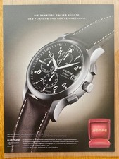 2013 Wempe Zeitmeister Chronograph Glash&uuml;tte Vintage Watch Ad Werbung Reklame