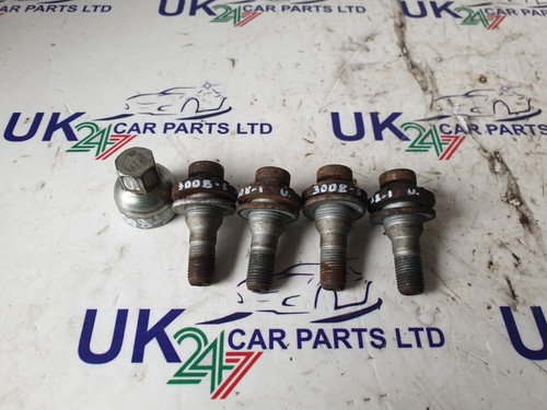 PEUGEOT 3008 MK1 2009-2015 WHEEL LOCKING BOLTS AND KEY