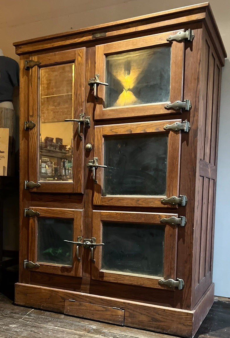 Antique Oak McCray Ice box. Early 1900 | eBay