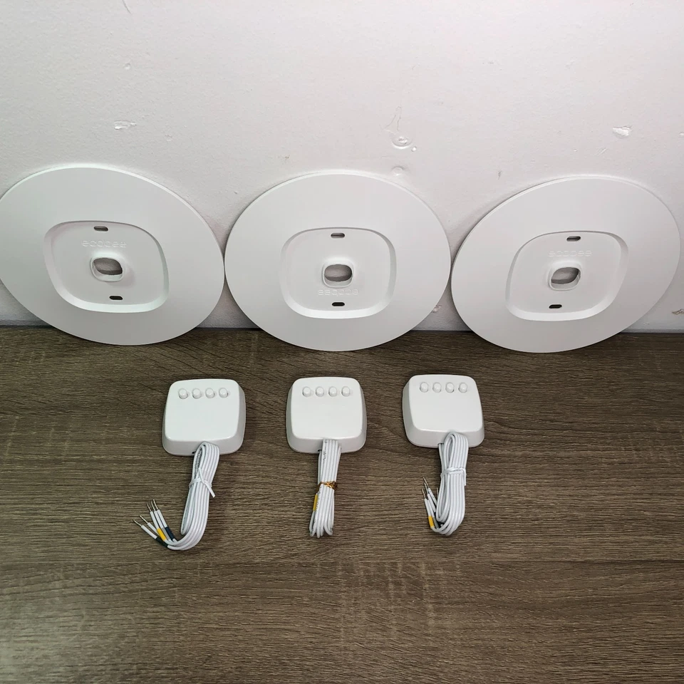 Ecobee3 Lite Smart Thermostat Wall Plate Power Extender Manual Ecobee Part Lot 3 - Image 2 of 4