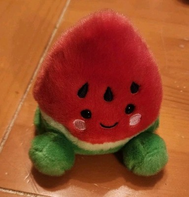 AURORA PALM PALS SANDY WATERMELON 5'' SUPER SOFT BEAN TOY PLUSH