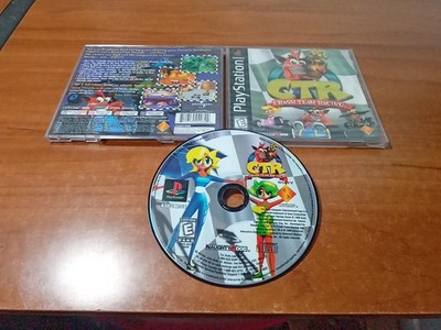 CTR: Crash Team Racing (PlayStation 1 PS1, 1999) CIB Black Label *TESTED*