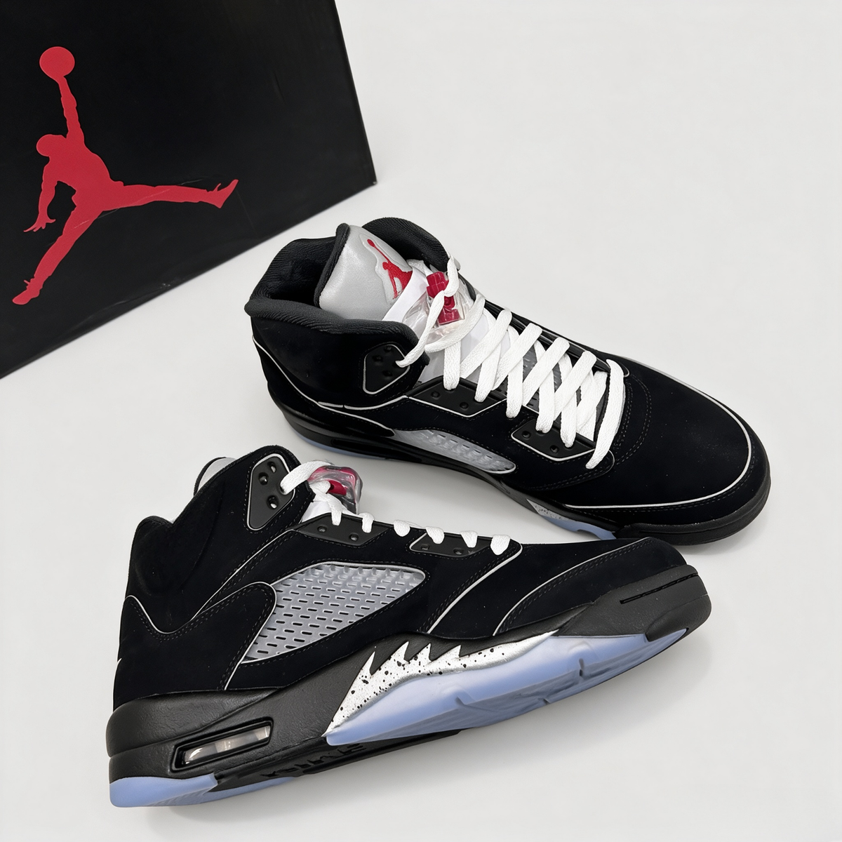 Size 11 - Air Jordan 5 Retro OG Black Metallic Reimagined for sale